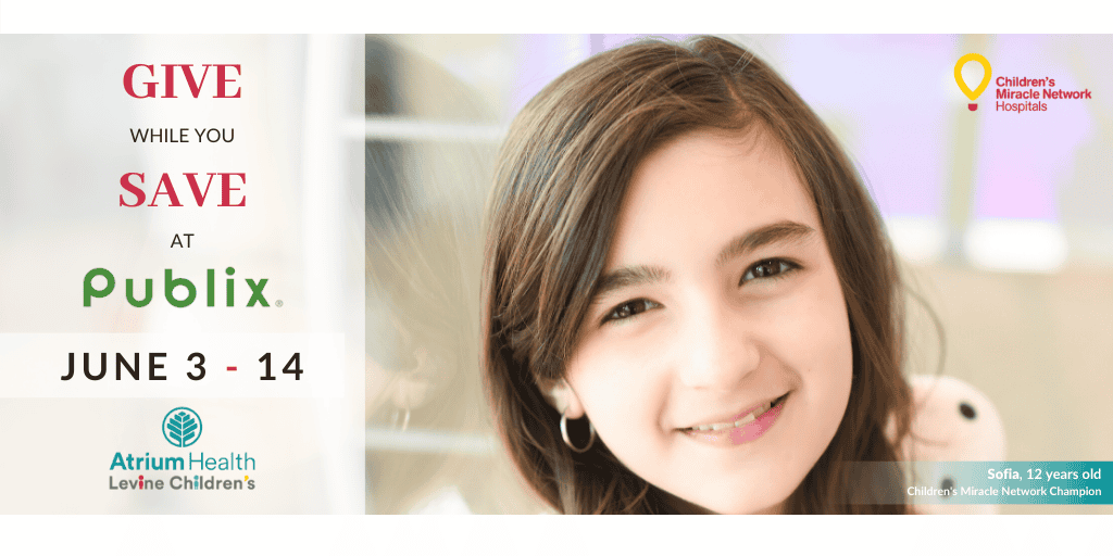 Featured image for “Publix Miracles Campaign Begins June 3rd to Support Levine Children’s Hospital”