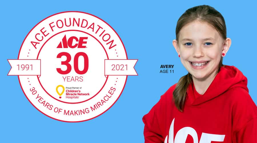 Featured image for “Ace Hardware Celebrates 30 Years of Making Miracles for Children”