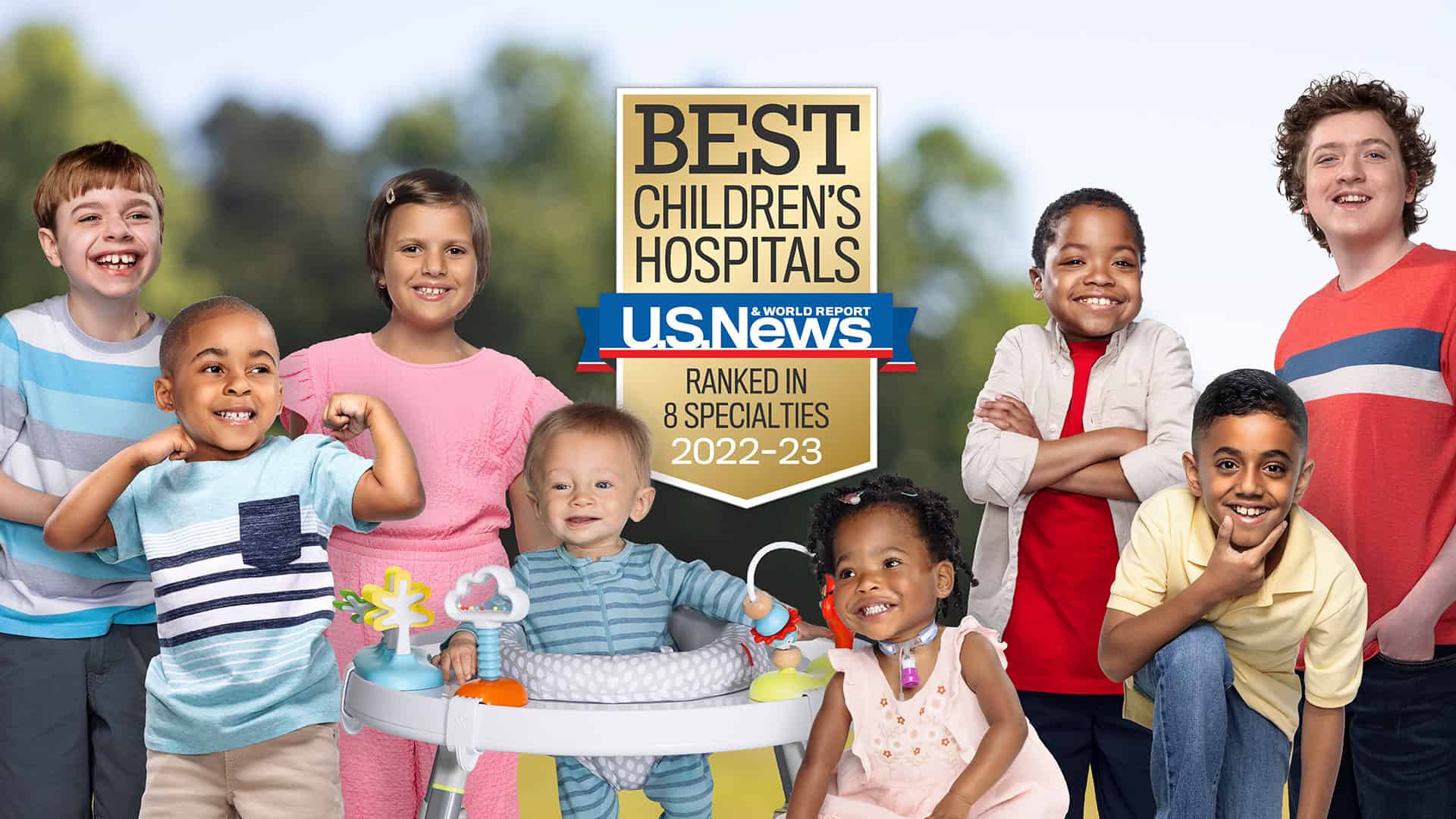 Featured image for “Atrium Health’s Levine Children’s Hospital Named a “Best Children’s Hospital” for 15th Consecutive Year”