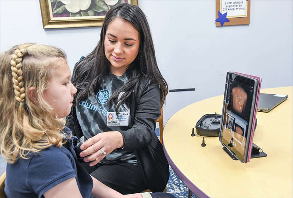 Nurse with Patient