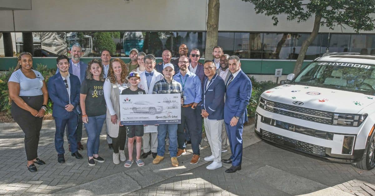 Featured image for “Atrium Health Levine Children’s Gets Big Boost from Hyundai Hope On Wheels®”