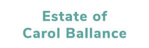 Estate of Carol Ballance